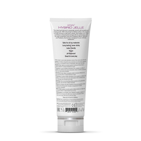 Simply Hybrid Jelle Fragrance Free Lubricant - 4 Fl. Oz.