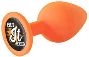Icon Brands Booth Talk Anal Plug — 'Hit It Hard' Silicone - IC2692