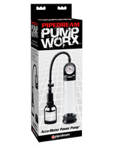Pipedream Pump Worx Accu-Meter Power Pump, Black - PD3272-23