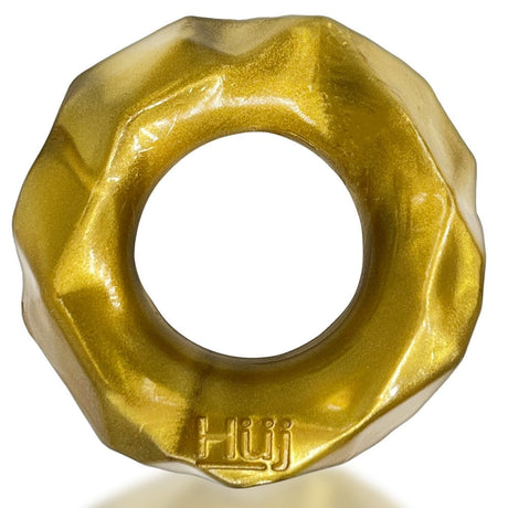 Hunkyjunk FRACTAL Tactile Cockring — Bronze (Plus+SILICONE TPR Blend) - HUJ1332