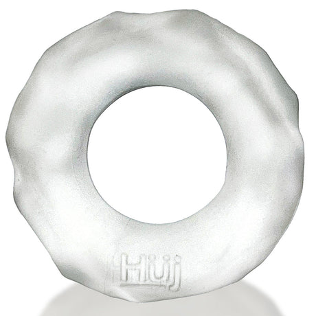Hunkyjunk FRACTAL Tactile Cockring — Clear Ice - HUJ-130-CLRICE