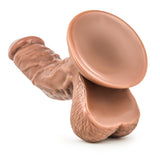 Blush Coverboy Papito Latin Realistic Curved Dildo, 6.5 in PVC - BL-16583