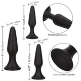 CalExotics Colt Silicone Anal Trainer Kit — 3 Graduated Plugs - SE6871053
