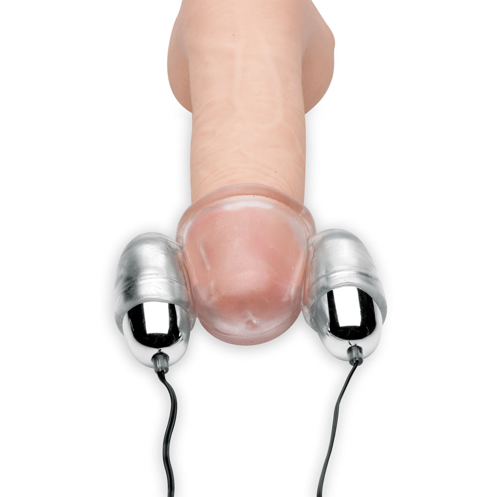Clear Multi -Speed Vibrating Head Teaser by XR Brands