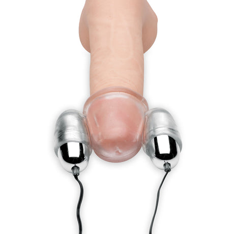 XR Brands Clear Multi-Speed Head Teaser Vibrator Sleeve - TV-AF684