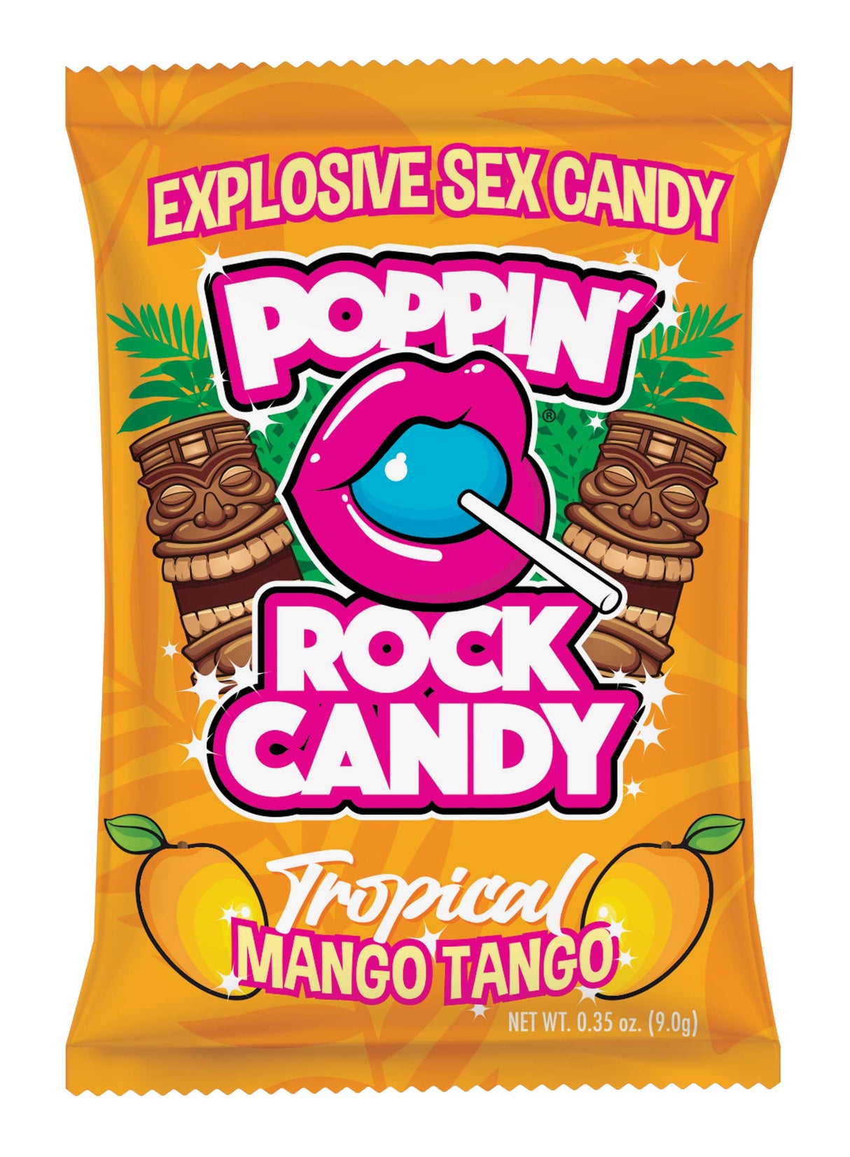 Rock Candy Poppin' Rock Candy — Mango Tango (Edible Body Topping) - RC-PR-101-MT