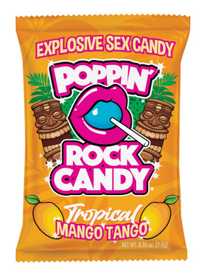Rock Candy Poppin' Rock Candy — Mango Tango (Edible Body Topping) - RC-PR-101-MT