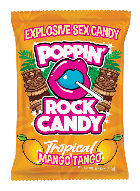 Rock Candy Poppin' Rock Candy — Mango Tango (Edible Body Topping) - RC-PR-101-MT