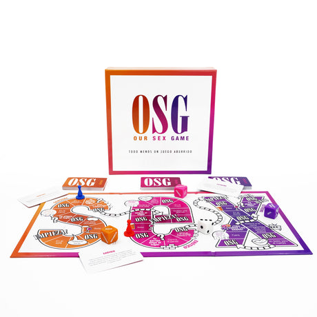 Creative Conceptions Our Sex Game — Spanish Edition Adult Board Game - CC-USOSGSP