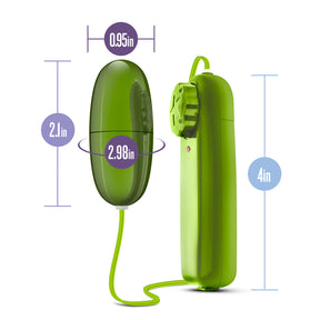 Blush B Yours Power Bullet — Lime Bullet Vibrator - BL-05522