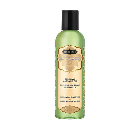 Kama Sutra Naturals Massage Oil - Vanilla Sandalwood, 2 fl oz (59 ml) - KS10284