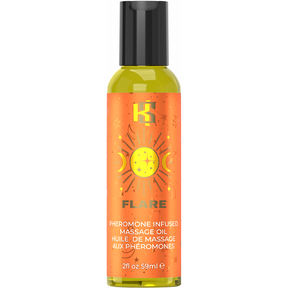 Kama Sutra Flare Pheromone Massage Oil, 2 fl oz (59 ml) - KS13053