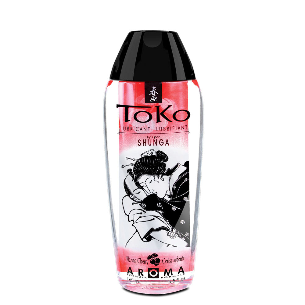 Shunga Toko Aroma Personal Lubricant — Blazing Cherry, 5.5 fl oz - SHU6400