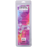 Doc Johnson Crystal Jellies Realistic Dildo — 9 Inch Teal - DJ0288-49-CD