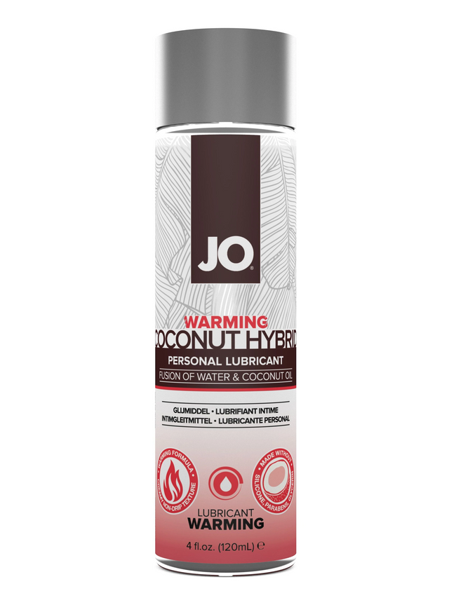 JO Lubricants Coconut Hybrid Warming Personal Lubricant — 120 mL - JO214