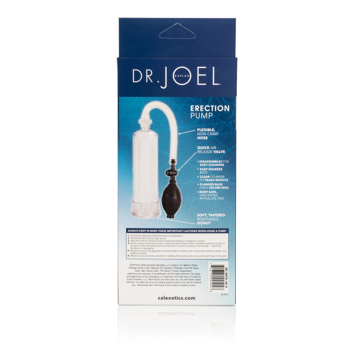 CalExotics Dr. Joel Kaplan Erection Pump — 7.5" Cylinder - SE5675103