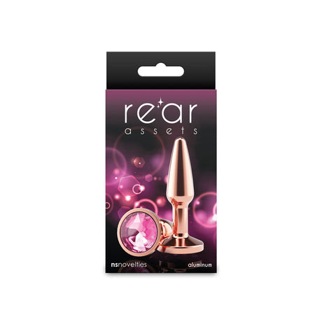 Rear Assets - Tapered - Small - Rose Gold - Pink