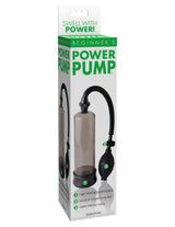 Pipedream Beginner Power Pump — Penis Pump, Smoke - PD3241-24