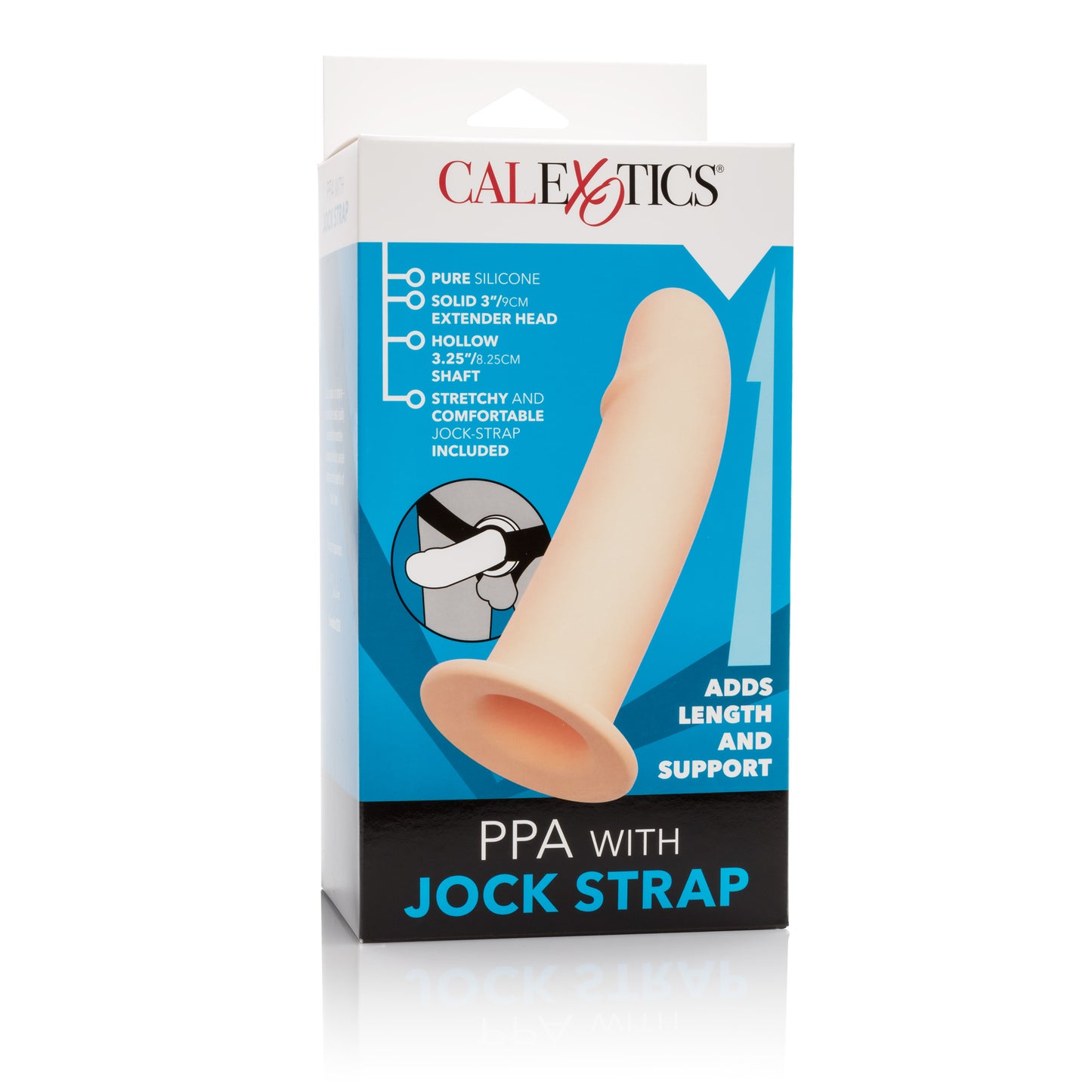 Ppa With Jock Strap - Ivory by CalExotics
