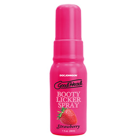 Doc Johnson GoodHead Booty Licker Strawberry Spray, 1 fl oz - DJ1364-05-CD
