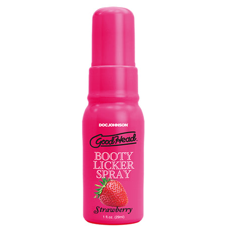 Doc Johnson GoodHead Booty Licker Strawberry Spray, 1 fl oz - DJ1364-05-CD