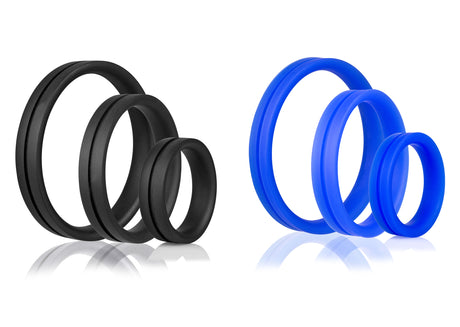 Screaming O RingO Pro X3 Assorted Cock Ring Variety Pack, 12 Count - PRO-110D