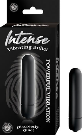 Nasstoys Intense Vibrating Bullet Vibrator, Black — 2.5" Insertable - NW2804-3