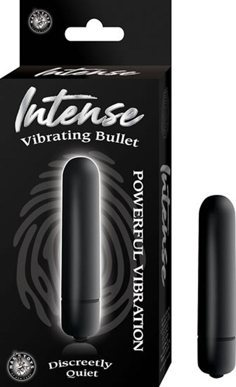 Nasstoys Intense Vibrating Bullet Vibrator, Black — 2.5" Insertable - NW2804-3
