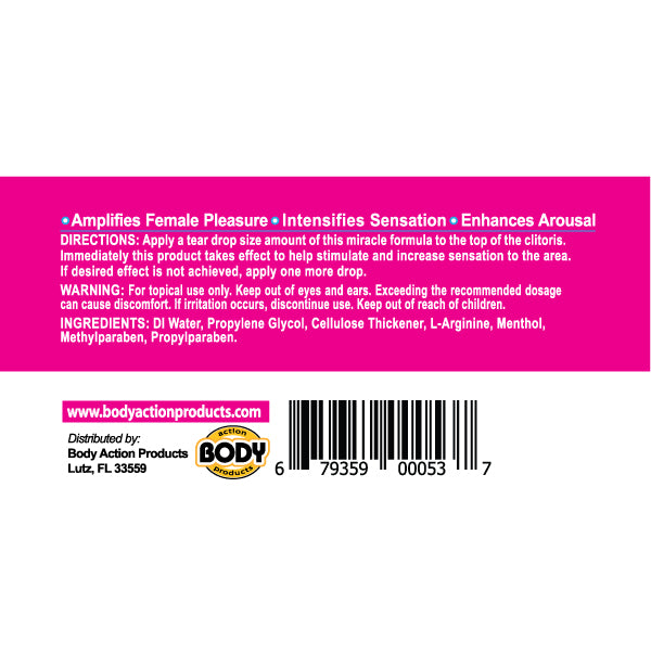 Liquid v for Women - 50 Pieces Jar Display by Body Action