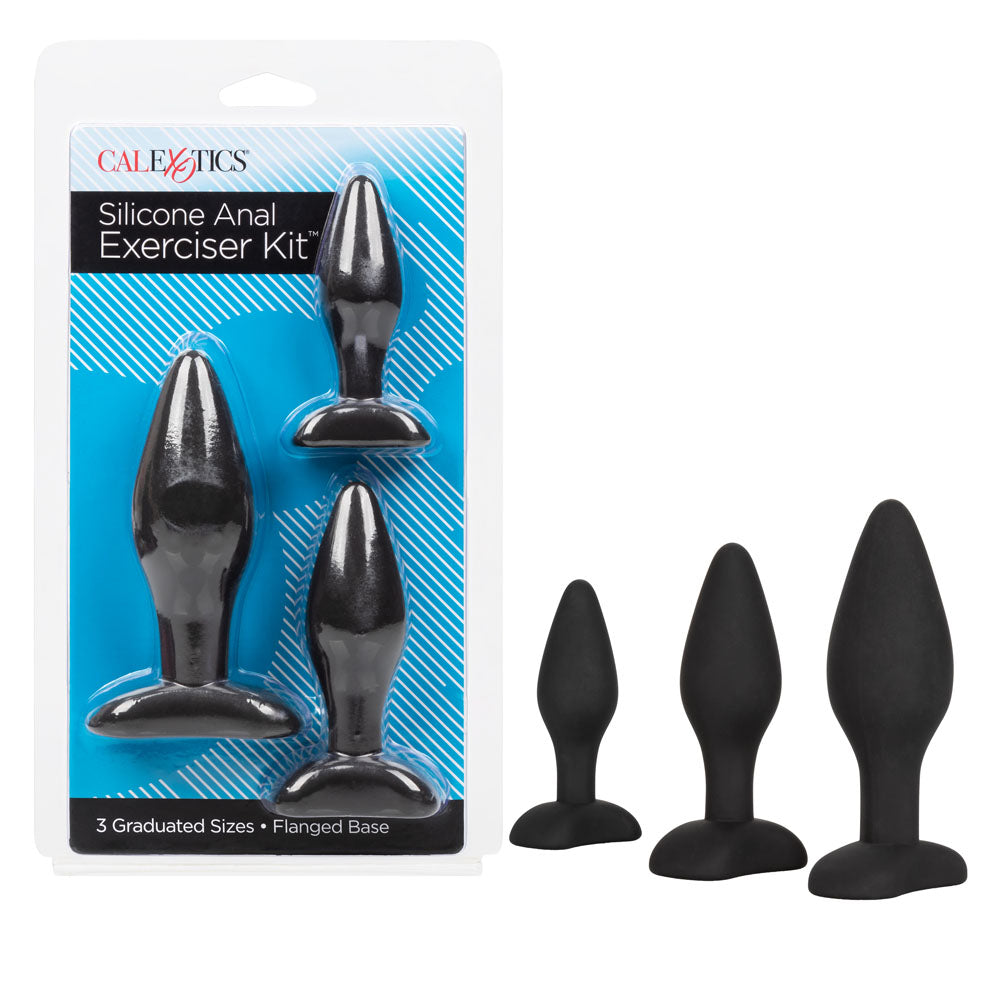 Silicone Anal Exerciser Kit by CalExotics