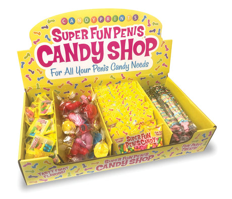 Little Genie Novelty Penis Candy 166-Count Display - CP-942