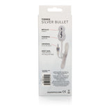 Sterling Collection Triple Tiered Silver Bullet by CalExotics