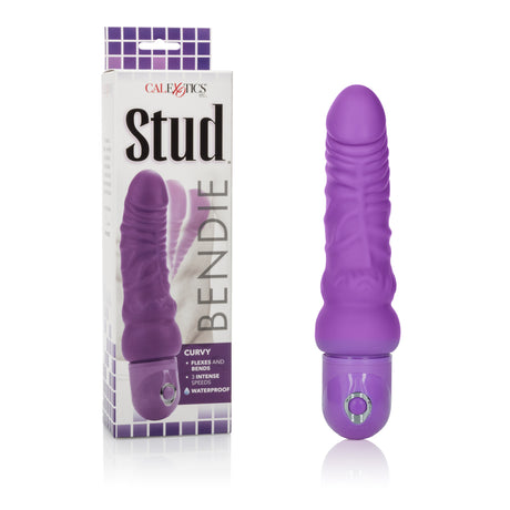 Bendie Power Stud - Curvy - Purple by CalExotics