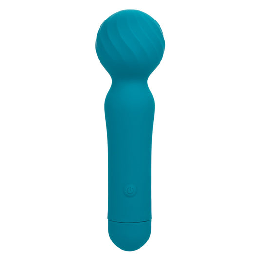 CalExotics Couture Rumble Wand Vibrator — Blue (2.25 x 2 in) - SE4575013