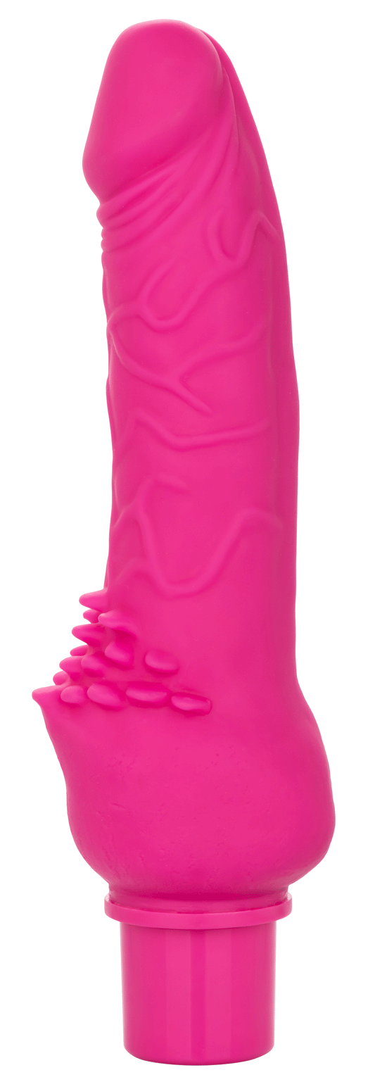 CalExotics Power Stud Cliterrific Rechargeable Vibrator — Pink (7.5 in) - SE0842353
