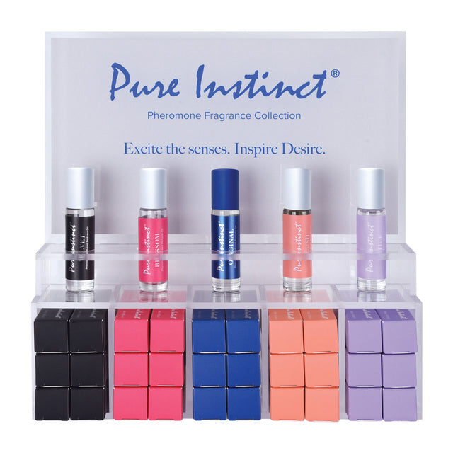 Classic Brands Pure Instinct Pheromone Roll-On Perfume Oil 10.2 ml — 36-Pack - PIN4000-99