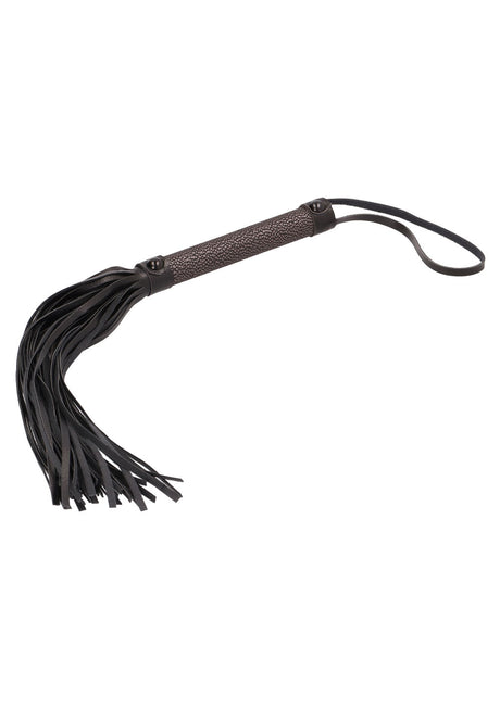 "Ouch - Elegant Flogger - Titanium Grey OU-OU244GRY"