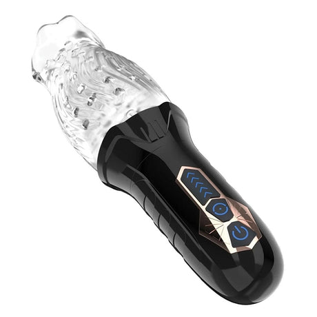 The Male Rose Gawk Gawk 3000 Vibrating Rotating Masturbator (9") - MR-100