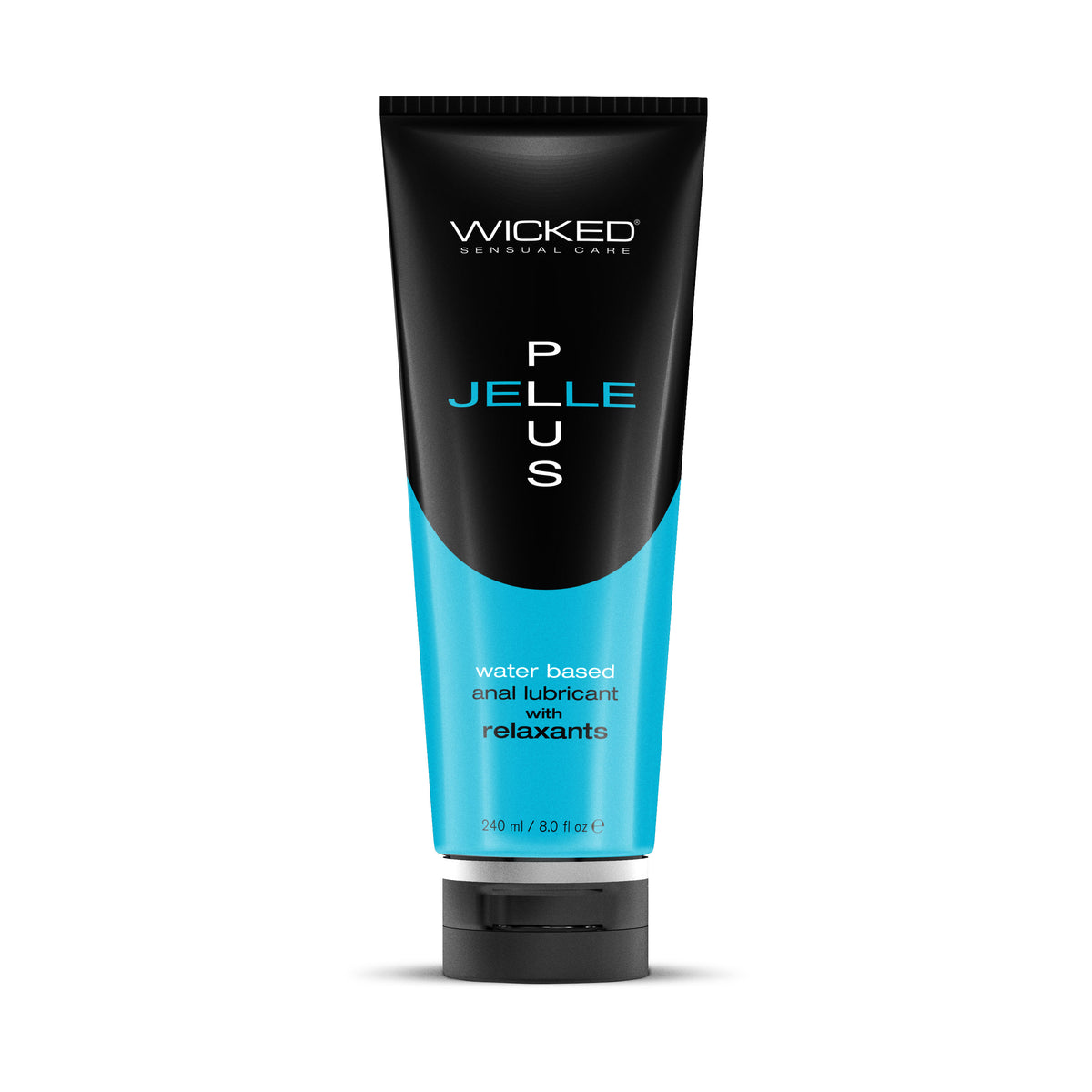 Wicked Sensual Care Aqua Jelle Plus Anal Gel Lubricant — 8 oz - WS-90128