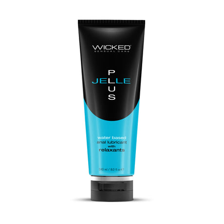 Wicked Sensual Care Aqua Jelle Plus Anal Gel Lubricant — 8 oz - WS-90128