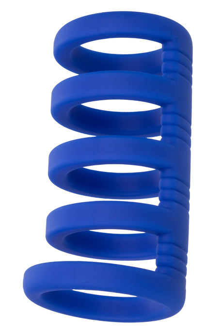 CalExotics Admiral Xtreme Cock Cage — Liquid Silicone, Blue - SE6010253