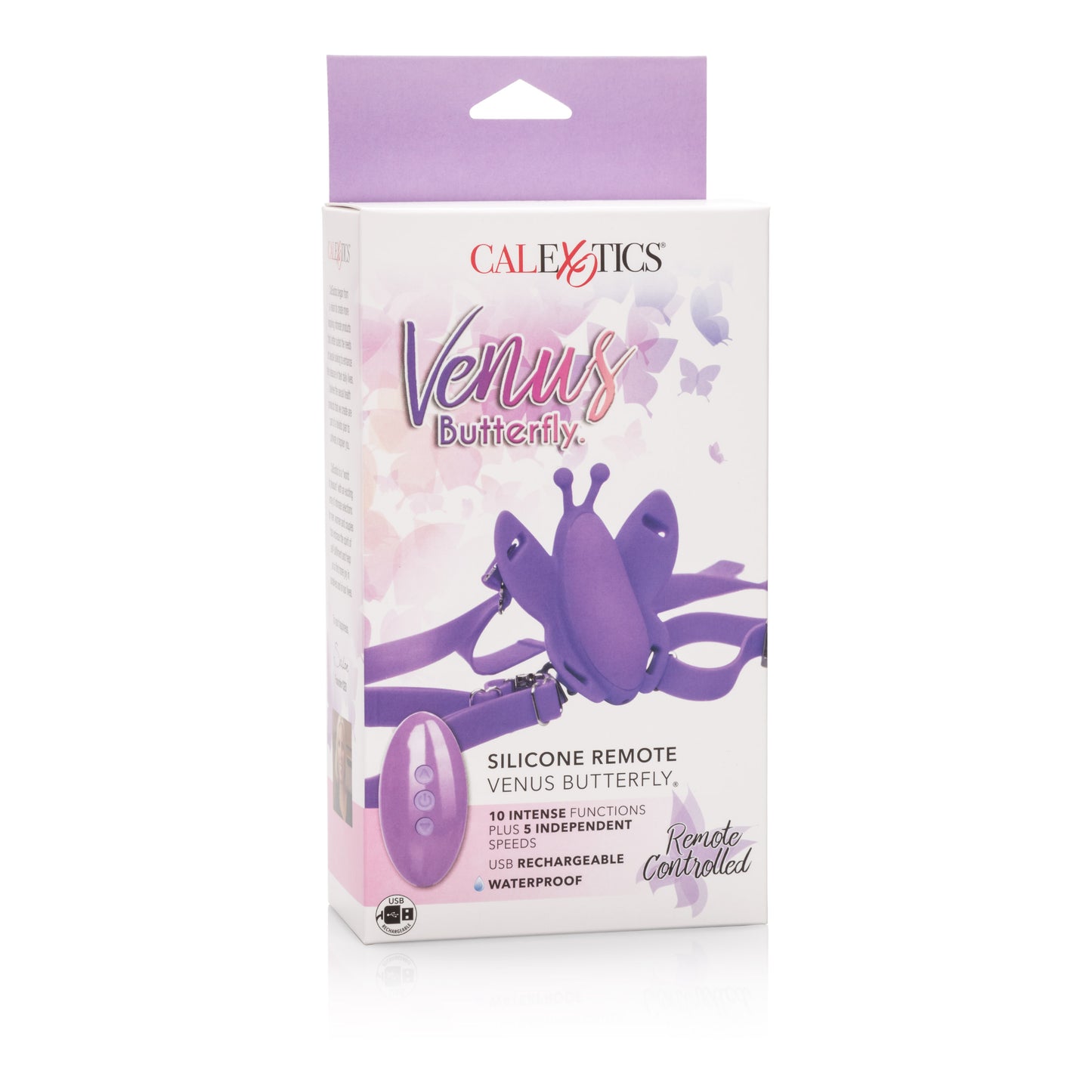 Venus Butterfly Silicone Remote Wireless Micro Butterfly by CalExotics