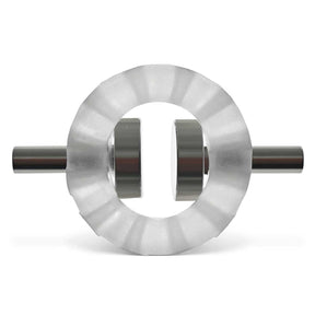 Oxballs AirBalls Electro Air-Lite Ballstretcher — Clear Ice, 2×4mm Contacts - OX-3084-ELEC