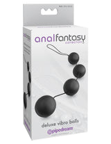 Anal Fantasy Collection Deluxe Vibro Balls - Black by Pipedream