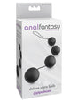 Anal Fantasy Collection Deluxe Vibro Balls - Black by Pipedream