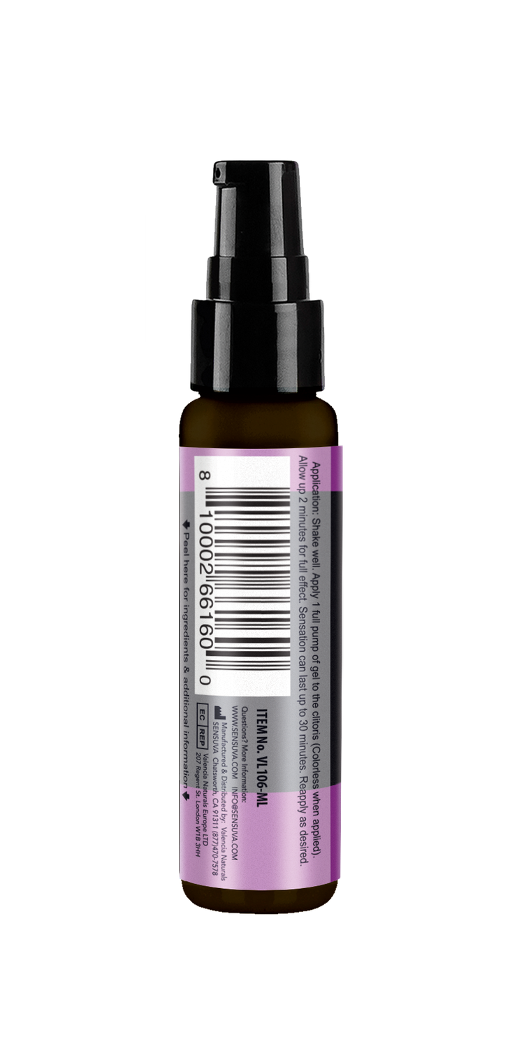 Sensuva On Ultra Arousal Gel — 1 fl oz (29 ml) - SEN-VL106-ML