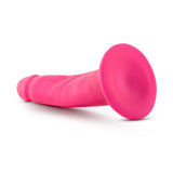Blush Neo 5.5 Inch Dual Density Cock — Neon Pink - BL-59500