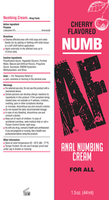 Little Genie Numb AF Anal Desensitizer Gel — Cherry, 1.5 fl oz - LG-BT610