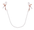 Sportsheets Peaches N Creame Pearl Nipple Clamps - Pink - SS09964