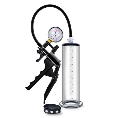 Performance - Vx8 Premium Penis Pump System With Silicone Cock Strap - Clear